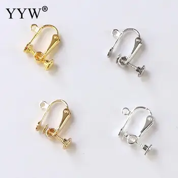 20PCs Ear Clip Pure Copper Plating U-Shaped Painless Spiral Ear Clip DIY Handmade Screws Earrings Ear DIY Jewelry Accessories
20PCs Ear Clip Pure Copper Plating U-Shaped Painless Spiral Ear Clip DIY Handmade Screws Earrings Ear DIY Jewelry Accessories