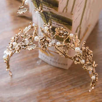 DIEZI Fashion Flower Baroque Luxury Crystal AB Bridal Crown Tiaras Gold Diadem Tiaras for Women Bride Wedding Hair Accessories
DIEZI Fashion Flower Baroque Luxury Crystal AB Bridal Crown Tiaras Gold Diadem Tiaras for Women Bride Wedding Hair Accessories