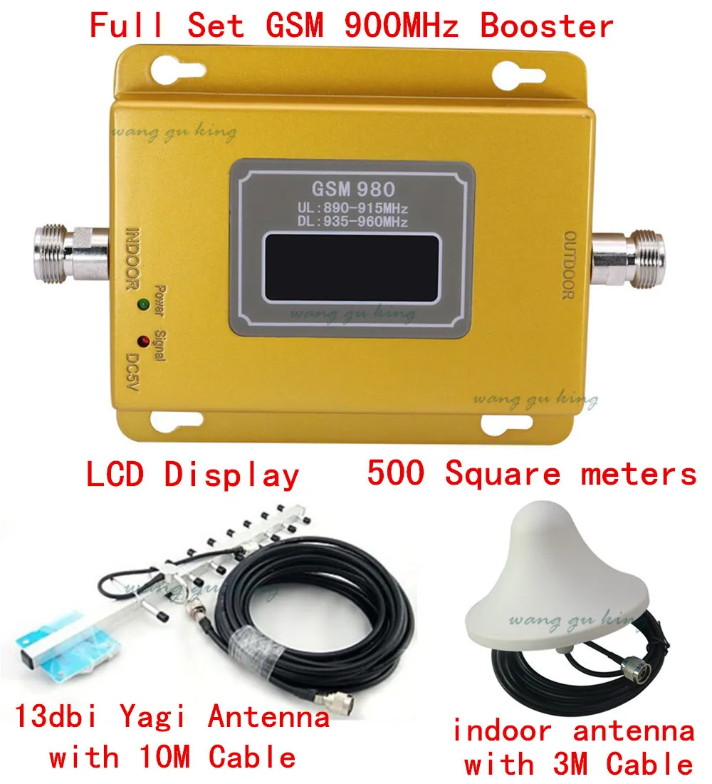 

Full Set 13dbi yagi+LCD display! mobile phone GSM 900 900mhz signal boosters,cell phone GSM signal repeater gsm signal amplifier