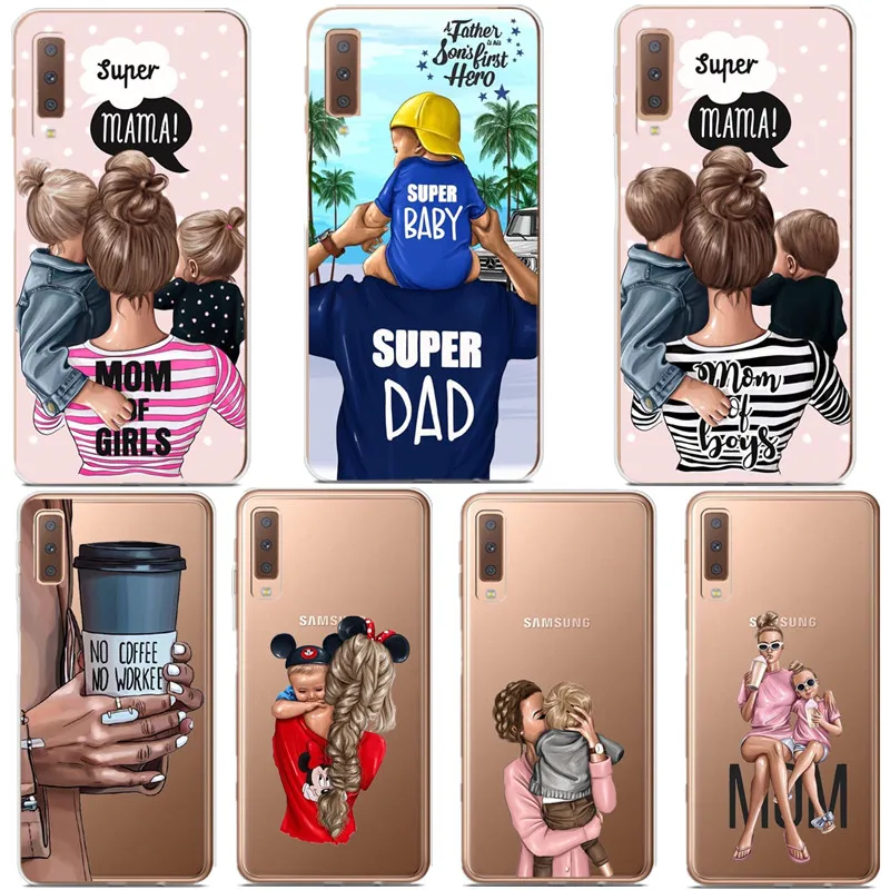 For Samsung A7 2018 Case 6.0 inch Soft TPU Silicon Phone Case For Samsung Galaxy A7 2018 Case A750 A750F Cover Dad Baby Mom Case
For Samsung A7 2018 Case 6.0 inch Soft TPU Silicon Phone Case For Samsung Galaxy A7 2018 Case A750 A750F Cover Dad Baby Mom Case