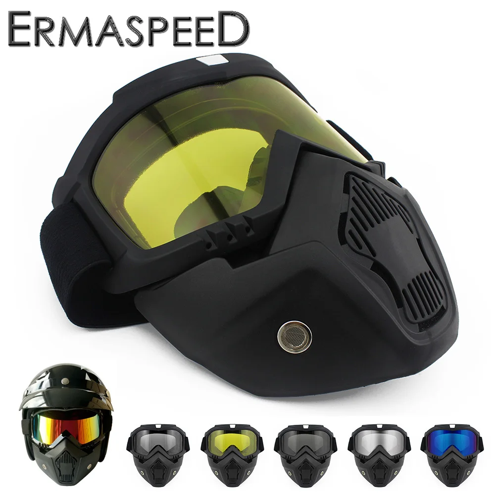 Unisex Motorcycle Helmet Goggles Face Mask Motocross Off Road Windproof Tactical Goggle Glasses Racing Gear Women Men Gift
Unisex Motorcycle Helmet Goggles Face Mask Motocross Off Road Windproof Tactical Goggle Glasses Racing Gear Women Men Gift