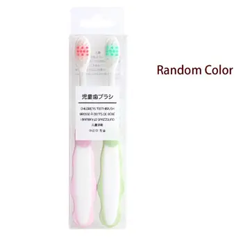 2Pcs/Set Children Toothbrush Soft Bristles Non-Slip Handle Kids Training Tooth Brush Clean All-Around Mouth 3-6T Travel Portable
2Pcs/Set Children Toothbrush Soft Bristles Non-Slip Handle Kids Training Tooth Brush Clean All-Around Mouth 3-6T Travel Portable