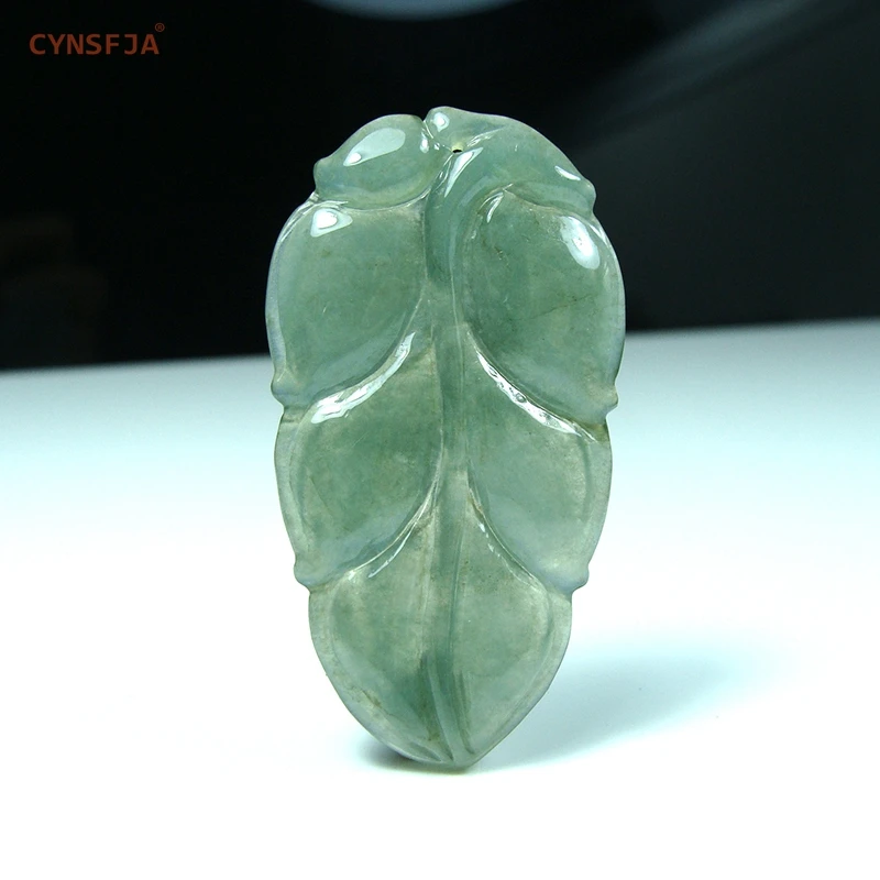 Myanmar Emerald Charms Necklace Leaf Jade Pendant Certified Natural A Grade Burmese Jadeite Green High Quality Hand Carved Gifts
Myanmar Emerald Charms Necklace Leaf Jade Pendant Certified Natural A Grade Burmese Jadeite Green High Quality Hand Carved Gifts