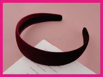 10PCS 30mm Wine Red Velvet fabric covered plain plastic hair headbands at free shipping,BARGAIN for BULK
10PCS 30mm Wine Red Velvet fabric covered plain plastic hair headbands at free shipping,BARGAIN for BULK