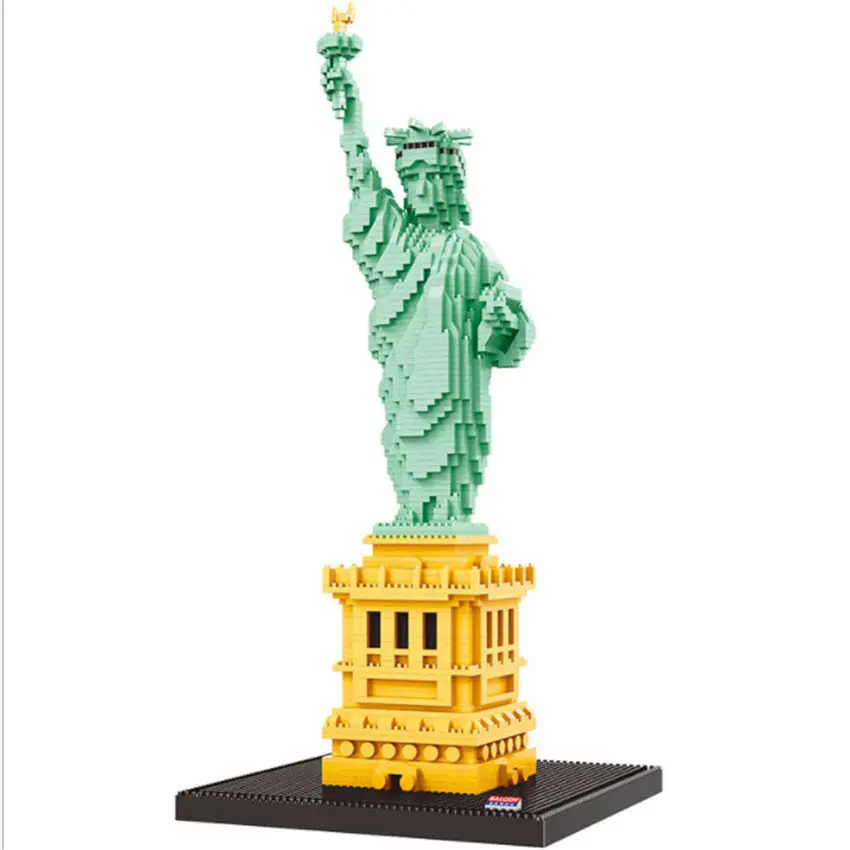Balody New York Statue Of Liberty Diamond Blocks Architecture Statue white house Model Building Kits City Creator World Toys
Balody New York Statue Of Liberty Diamond Blocks Architecture Statue white house Model Building Kits City Creator World Toys