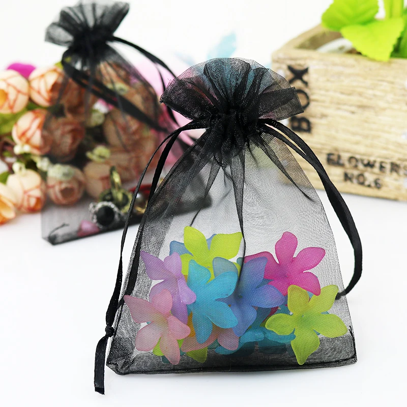 1000pcs Black Color Organza Bags 7x9cm Wedding Favour Gift bag Jewellery Pouches Drawstring Display Packaging Bags For Boutique
1000pcs Black Color Organza Bags 7x9cm Wedding Favour Gift bag Jewellery Pouches Drawstring Display Packaging Bags For Boutique