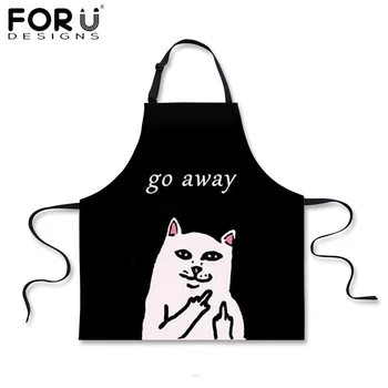 FORUDESIGNS Go Away Cat Kitchen Apron Pink Black White Woman Cooking BBQ Aprons Funny Cat Denim Blue Chef Aprons for Woman Girls
FORUDESIGNS Go Away Cat Kitchen Apron Pink Black White Woman Cooking BBQ Aprons Funny Cat Denim Blue Chef Aprons for Woman Girls