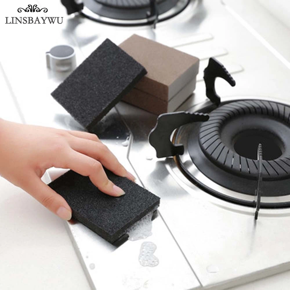 LINSBAYWU Kitchen Nano Emery Magic Clean Rub Pot Rust Focal Stains Sponge Removing Kit
LINSBAYWU Kitchen Nano Emery Magic Clean Rub Pot Rust Focal Stains Sponge Removing Kit