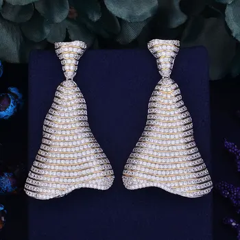 GODKI 63mm Luxury Popular Luxury Geometry Design Full Mirco Paved Crystal Zircon Naija Wedding Earring Fashion Jewelry 
GODKI 63mm Luxury Popular Luxury Geometry Design Full Mirco Paved Crystal Zircon Naija Wedding Earring Fashion Jewelry