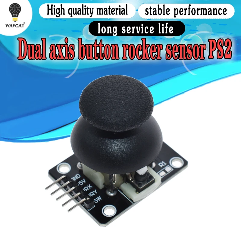 Higher Quality Dual-axis XY Joystick Module PS2 Joystick Control Lever Sensor For Arduino KY-023
Higher Quality Dual-axis XY Joystick Module PS2 Joystick Control Lever Sensor For Arduino KY-023