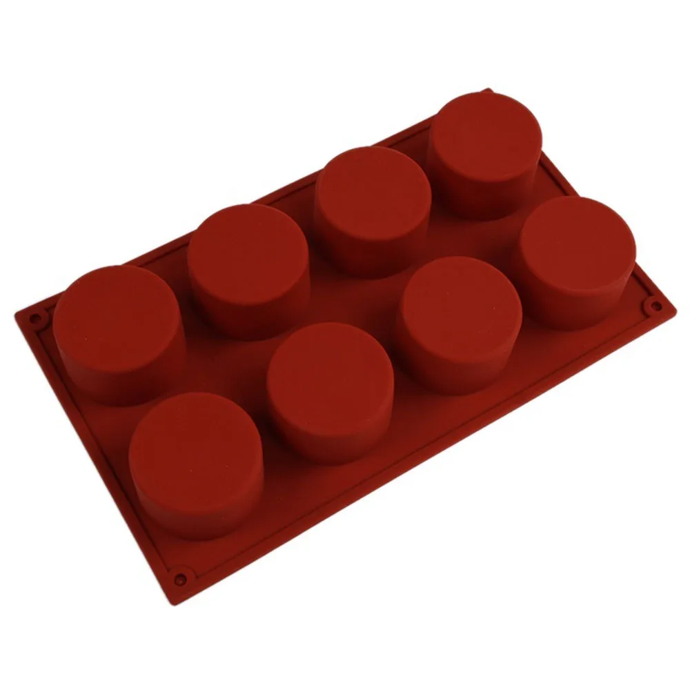 8 Holes Cylindrical Silicone Cake Chocolate Soap Modelling Mold Bakeware Tools (Size: One Size, Color: Coffee)
8 Holes Cylindrical Silicone Cake Chocolate Soap Modelling Mold Bakeware Tools (Size: One Size, Color: Coffee)