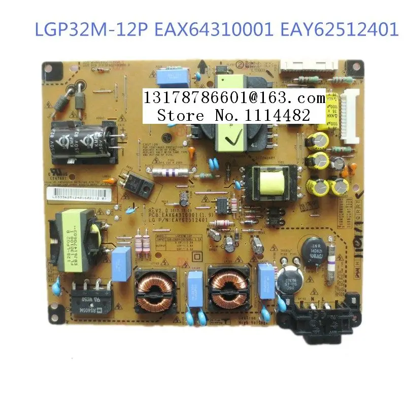 100% Good test Original .EAY62512401 (LGP32M-12P, PSLC-L115A, 3PAGC10080A-R, EAX64310001) Power Supply for 32LM6200-UE
100% Good test Original .EAY62512401 (LGP32M-12P, PSLC-L115A, 3PAGC10080A-R, EAX64310001) Power Supply for 32LM6200-UE