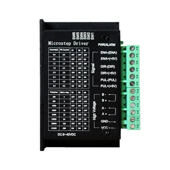 42/57/86 Stepper Motor Driver TC1005-8657, 256 Subdivision 5.0A High Current Small Size
42/57/86 Stepper Motor Driver TC1005-8657, 256 Subdivision 5.0A High Current Small Size