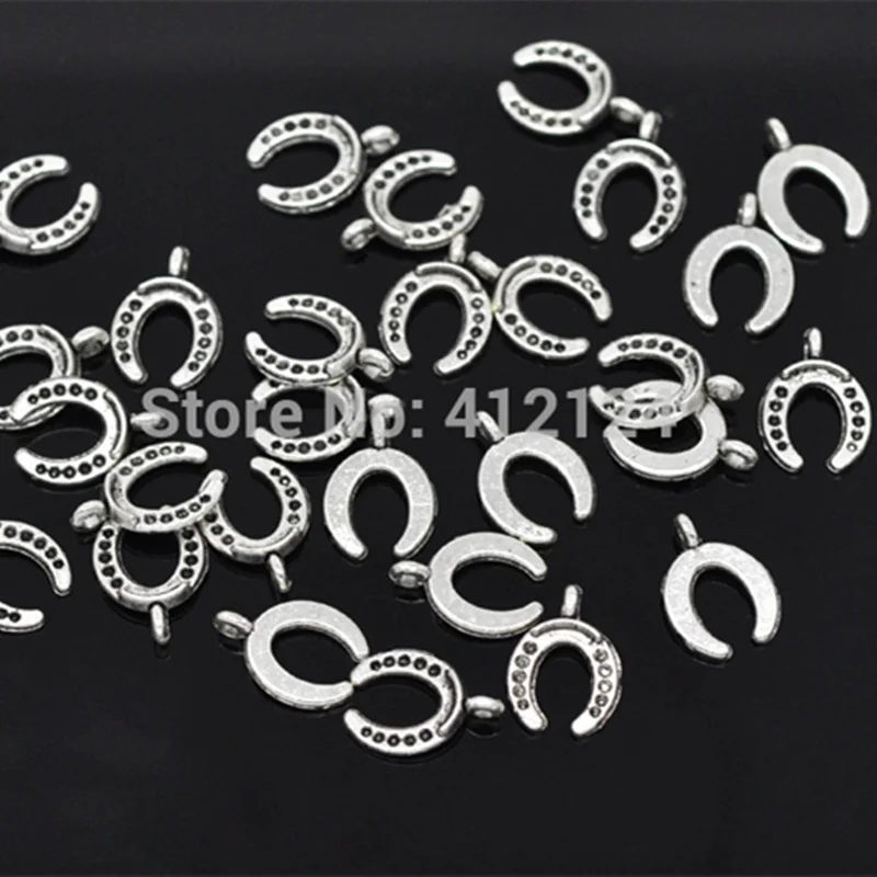 50Pcs Silver Tone Lucky Horseshoe Animal Metal Pendants Jewelry DIY Findings Charms 15x11mm
50Pcs Silver Tone Lucky Horseshoe Animal Metal Pendants Jewelry DIY Findings Charms 15x11mm
