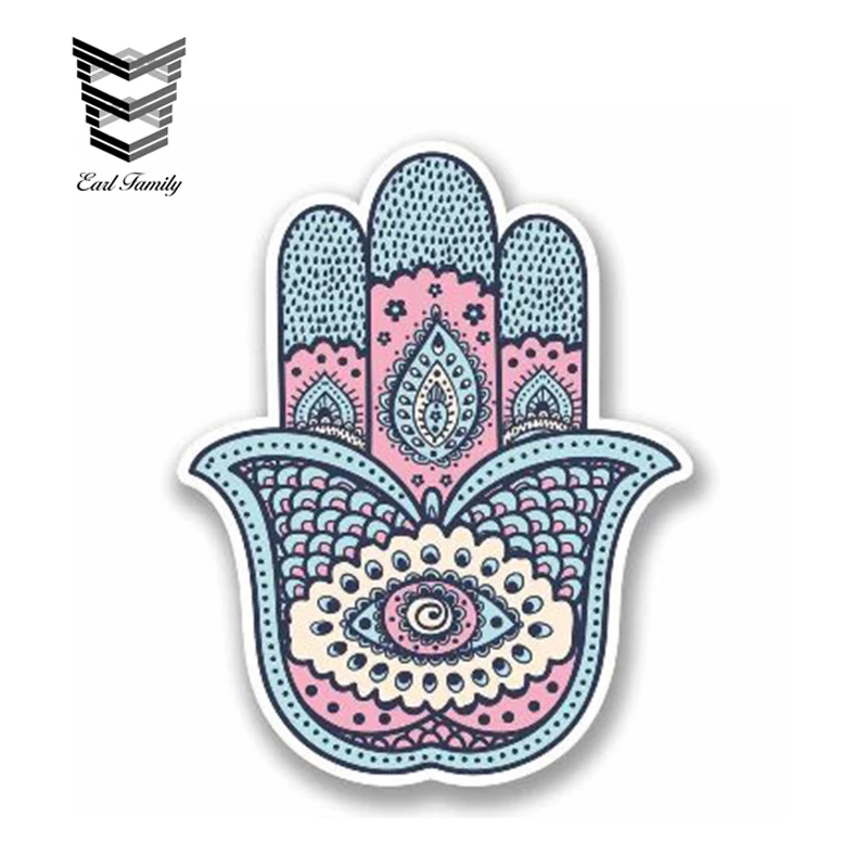 EARLFAMILY 13cm x 8cm Hamsa Hand Decal Religion All Seeing Eye Motorcycle Car Sticker Bike Helmet Quad Skate Car Laptop Decal
EARLFAMILY 13cm x 8cm Hamsa Hand Decal Religion All Seeing Eye Motorcycle Car Sticker Bike Helmet Quad Skate Car Laptop Decal