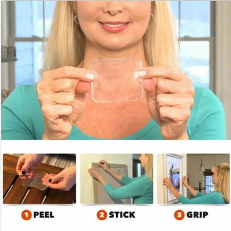 New 1 piece super sticky clamping pad, transparent and reusable non-slip adhesive pad with super adhesive force for convenience
New 1 piece super sticky clamping pad, transparent and reusable non-slip adhesive pad with super adhesive force for convenience