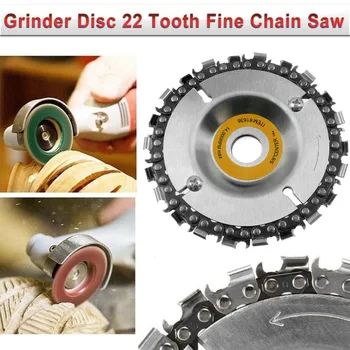 22 Tooth Grinder Disc Saw Angle Grinder Sanding Disc Chainsaw Circular Saw Blade and Chain Household Woodworking Accessories
22 Tooth Grinder Disc Saw Angle Grinder Sanding Disc Chainsaw Circular Saw Blade and Chain Household Woodworking Accessories