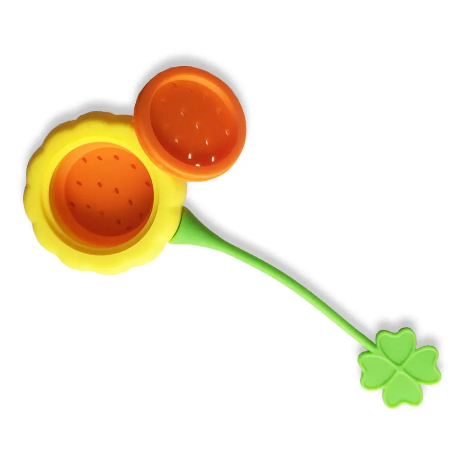 High Quality Cute SunFlower Tea Strainer Food Grade Silicone loose-leaf Tea Infuser Filter Diffuser Fun Cartoon Tea Accessories
High Quality Cute SunFlower Tea Strainer Food Grade Silicone loose-leaf Tea Infuser Filter Diffuser Fun Cartoon Tea Accessories