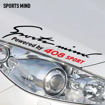 2 Pieces Sports Mind Car-Styling On Car Lamp Eyebrow automobiles Car Sticker Decal For Peugeot 408 car accessories
2 Pieces Sports Mind Car-Styling On Car Lamp Eyebrow automobiles Car Sticker Decal For Peugeot 408 car accessories