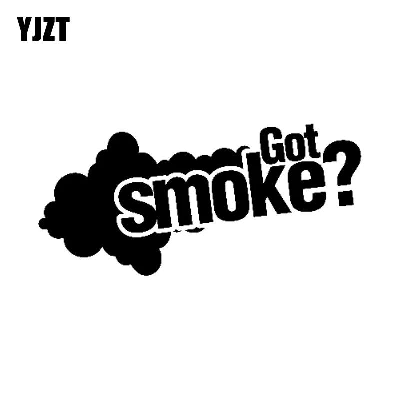 YJZT 14.5CM*6.2CM Originality GOT SMOKE Car-styling Vinyl Decals Black/Silver Car Sticker C11-1447
YJZT 14.5CM*6.2CM Originality GOT SMOKE Car-styling Vinyl Decals Black/Silver Car Sticker C11-1447