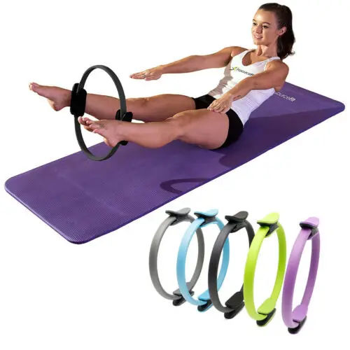 Resistance Pilates Rings Magic Circle Body Sport Fitness Weight Exercise Gymnastic Aerobic Fitness Wheel Handle Yoga Kit Ring
Resistance Pilates Rings Magic Circle Body Sport Fitness Weight Exercise Gymnastic Aerobic Fitness Wheel Handle Yoga Kit Ring