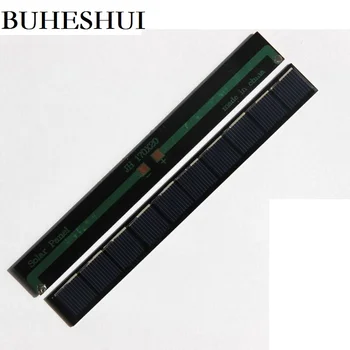 BUHESHUI 0.4W 5V Mini Solar Cell Module Polycrystalline DIY Solar Panel Battery Charger 170*20MM 100pcs Free Shipping
BUHESHUI 0.4W 5V Mini Solar Cell Module Polycrystalline DIY Solar Panel Battery Charger 170*20MM 100pcs Free Shipping