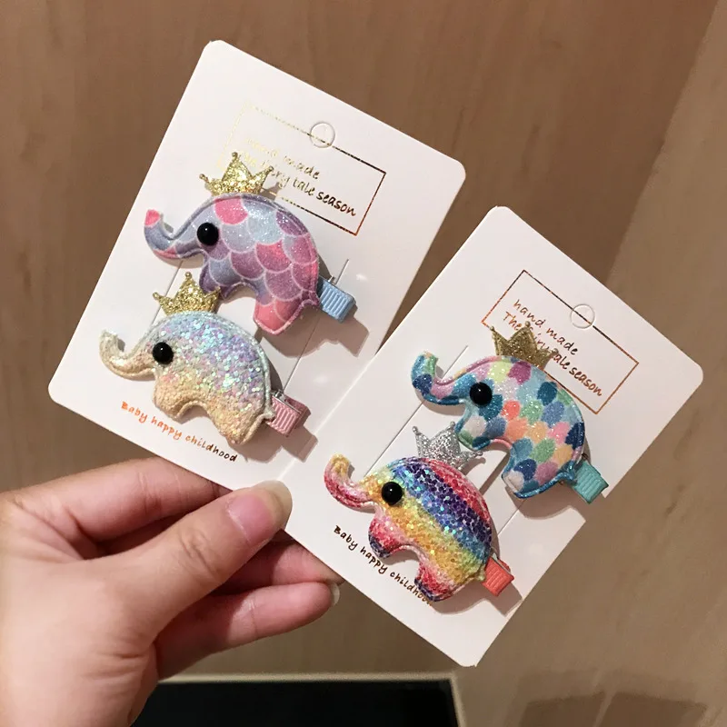 Fashion Elephant Whale Fish Hair Clip Girl Bling Children's Rainbow Hairpins Cartoon Headwear Kids Hair Accessories
Fashion Elephant Whale Fish Hair Clip Girl Bling Children's Rainbow Hairpins Cartoon Headwear Kids Hair Accessories