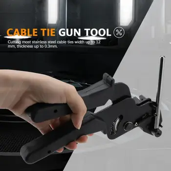 Overseas Stainless Steel Cable Tie Gun Automatic Tensioner Cutter Tool S45C Cable Tie Tension Hand-held removal tool
Overseas Stainless Steel Cable Tie Gun Automatic Tensioner Cutter Tool S45C Cable Tie Tension Hand-held removal tool