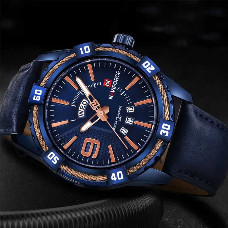 2018 NEW Watch Men Montre Homme Sport Mens Watches Top Brand Luxury Military Army Business Genuine Leather Quartz Male Clock
2018 NEW Watch Men Montre Homme Sport Mens Watches Top Brand Luxury Military Army Business Genuine Leather Quartz Male Clock
