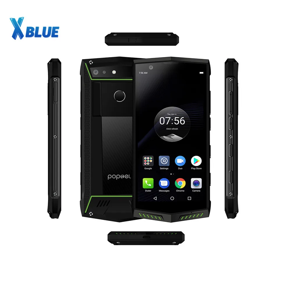 Poptel P60 Rugged 4G Mobile Phone IP68 Waterproof 5.7 Inch 6GB 128GB 5000mAh Android8.1 Face ID 16.0MP Rear Camera Smartphone
Poptel P60 Rugged 4G Mobile Phone IP68 Waterproof 5.7 Inch 6GB 128GB 5000mAh Android8.1 Face ID 16.0MP Rear Camera Smartphone