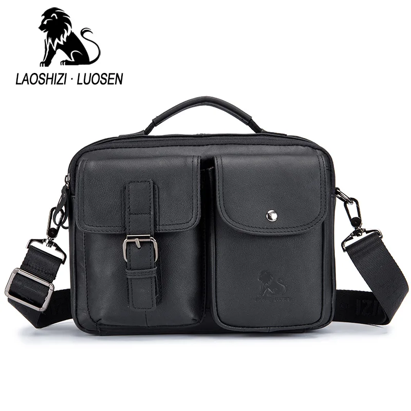 LAOSHIZI Retro Leather Shoulder Bag Crossbody Bag Male Messenger Bag Genuine Leather Bag Leisure Cowhide 91203
LAOSHIZI Retro Leather Shoulder Bag Crossbody Bag Male Messenger Bag Genuine Leather Bag Leisure Cowhide 91203