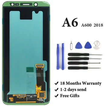 OEM Original Quality Panel For Samsung A6 2018 A600 A600F LCD Touch Screen A600F/DS A600G/DS 5.6'' 1480x720 Black Display
OEM Original Quality Panel For Samsung A6 2018 A600 A600F LCD Touch Screen A600F/DS A600G/DS 5.6'' 1480x720 Black Display