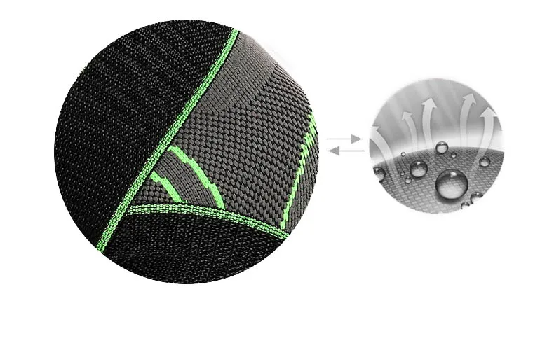 3D weaving Knee brace support professional protective Straps Pressurized sport knee pad for basketball tennis hiking cycling 3D weaving Knee brace support professional protective Straps Pressurized sport knee pad for basketball tennis hiking cycling