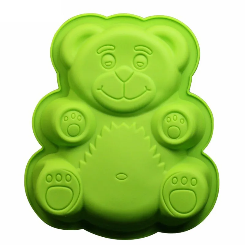 New 1PC Random Color Cute Big Bear 3D Silicone Cake Mold Fondant Tools Chocolate Maker Baking Decor Accessories Kitchen Bakeware
New 1PC Random Color Cute Big Bear 3D Silicone Cake Mold Fondant Tools Chocolate Maker Baking Decor Accessories Kitchen Bakeware
