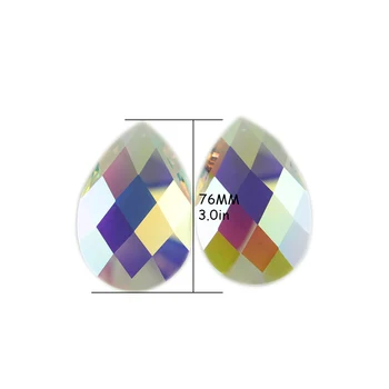 2pcs/Lot, 76MM Ab Almond Pendant Crystal Chandelier Prism Lighting Parts Pendant Sun Catchers Prism
2pcs/Lot, 76MM Ab Almond Pendant Crystal Chandelier Prism Lighting Parts Pendant Sun Catchers Prism