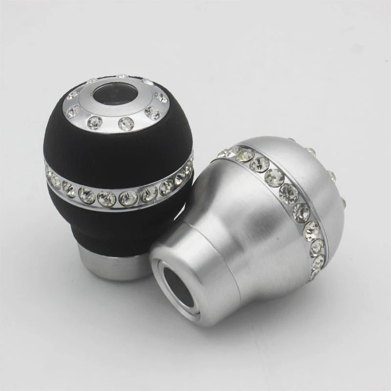 Manual Gear Car Shift Knob Shifter Lever diamond Round ball aluminum Universal Black/Silver
Manual Gear Car Shift Knob Shifter Lever diamond Round ball aluminum Universal Black/Silver
