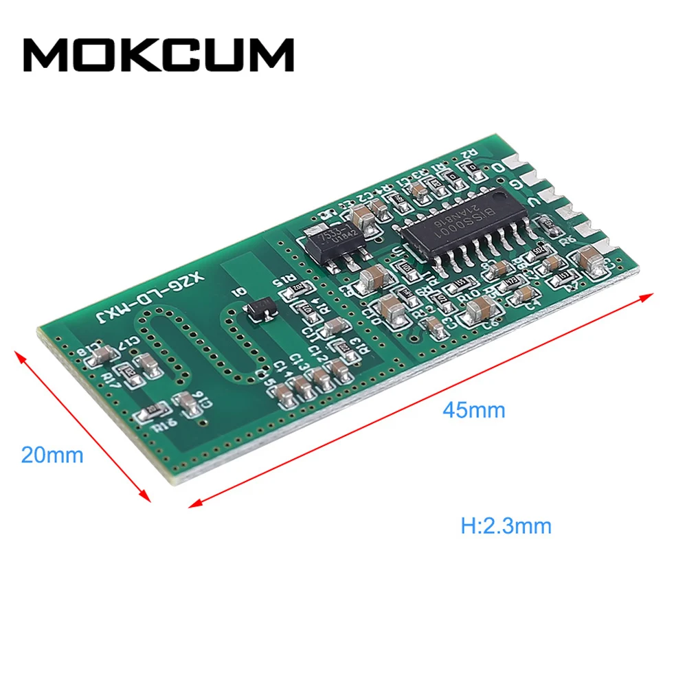 DC 12V-36V 3.3V-12V 5V 36V to 12V Microwave Radar Sensor Module Delay Time Sensing Distance Voltage Adjustable Switch Controller
DC 12V-36V 3.3V-12V 5V 36V to 12V Microwave Radar Sensor Module Delay Time Sensing Distance Voltage Adjustable Switch Controller