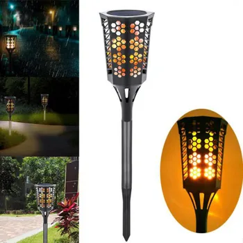 New 96 LED Solar Power Garden Light Waterproof Flicker Flame Lamps Landscape Outdoor Grounding Solar Garden Lamp
New 96 LED Solar Power Garden Light Waterproof Flicker Flame Lamps Landscape Outdoor Grounding Solar Garden Lamp