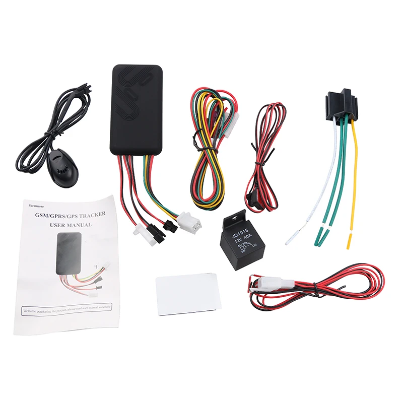 

sikeo GT06 Car GPS Tracker SMS GSM GPRS Vehicle Online Tracking System Monitor Remote Control Alarm for Motorcycle Car Locator