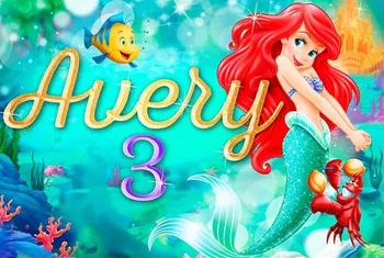Custom Ariel Princess Little Mermaid background High quality Computer print birthday backdrop
Custom Ariel Princess Little Mermaid background High quality Computer print birthday backdrop