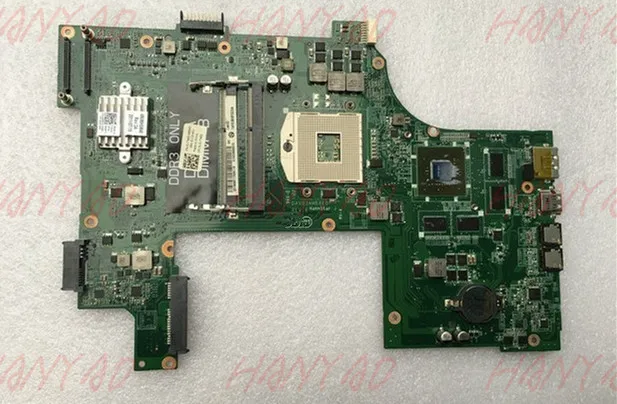 CN-0456F3 0456F3 for Dell 3750 laptop motherboard DDR3 100% Tested