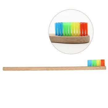 1pc Rainbow Bamboo Toothbrush Creative Green Leather Carton Pack Wood Toothbrush Natural Original Bamboo Toothbrush
1pc Rainbow Bamboo Toothbrush Creative Green Leather Carton Pack Wood Toothbrush Natural Original Bamboo Toothbrush