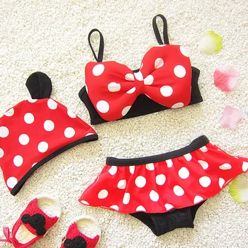 2017 Children Swimwear Cartoon Dot Baby Kids Girls Bikini Swimsuit Two Pieces with Swimming Cap 1-8Y
2017 Children Swimwear Cartoon Dot Baby Kids Girls Bikini Swimsuit Two Pieces with Swimming Cap 1-8Y