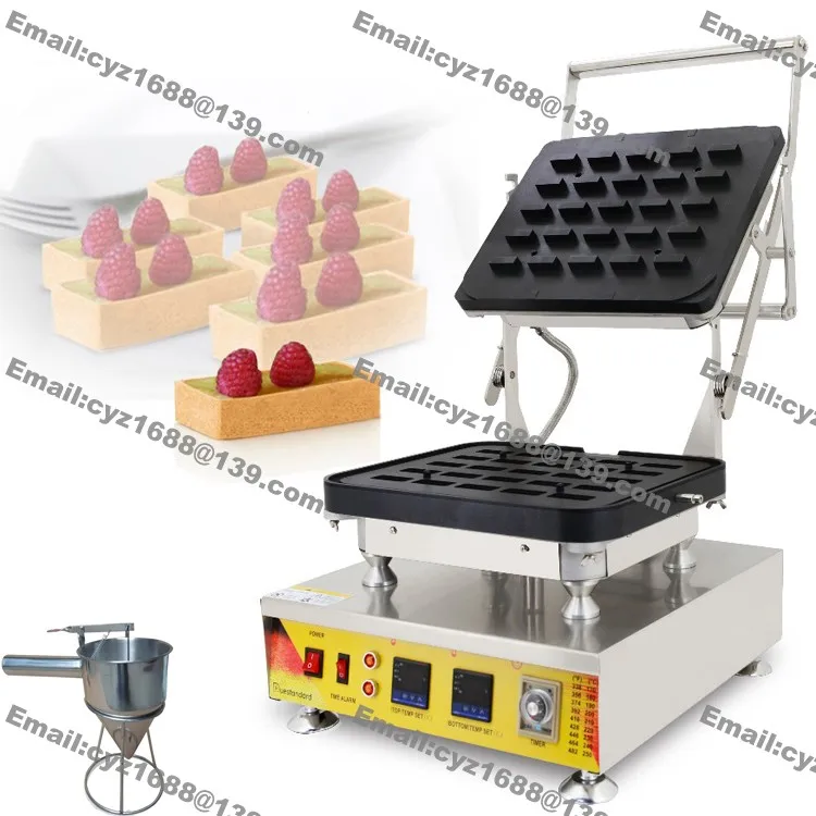 Free Shipping Nonstick 110v 220v Electric Mini Rectangle Egg Tart Cheese Tartlet Shell Machine Maker w/ Batter Dispenser
Free Shipping Nonstick 110v 220v Electric Mini Rectangle Egg Tart Cheese Tartlet Shell Machine Maker w/ Batter Dispenser