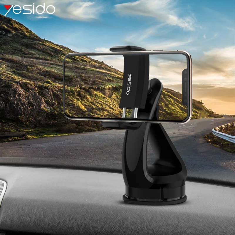 Yesido C1 Windshield Car Phone Mount Holder Stand For Phone Suction Cup Mobile Car Holder For iPhone Xiaomi Desktop Phone Stand
Yesido C1 Windshield Car Phone Mount Holder Stand For Phone Suction Cup Mobile Car Holder For iPhone Xiaomi Desktop Phone Stand