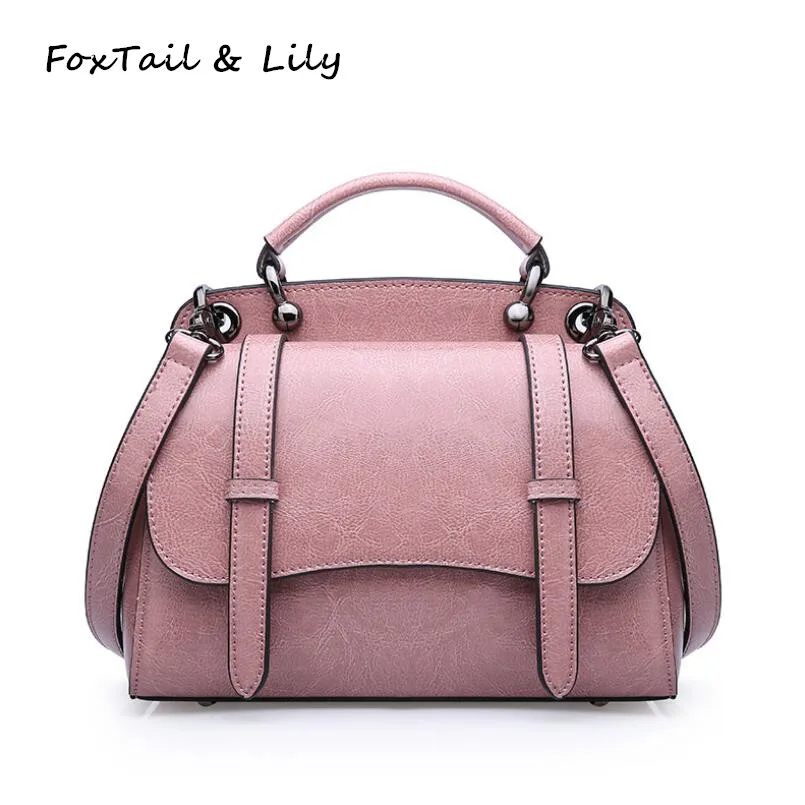 Foxtail & Lily Ladies Vintage Tote Shoulder Bag Women Genuine Leather Handbags Famous Designer Small Messenger Bags High Quality
Foxtail & Lily Ladies Vintage Tote Shoulder Bag Women Genuine Leather Handbags Famous Designer Small Messenger Bags High Quality