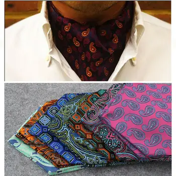 Mens Stylish Paisley Jacquard Wide Ties Cravat Wedding Party Floral Scarf Ascot YXTIE0050
Mens Stylish Paisley Jacquard Wide Ties Cravat Wedding Party Floral Scarf Ascot YXTIE0050