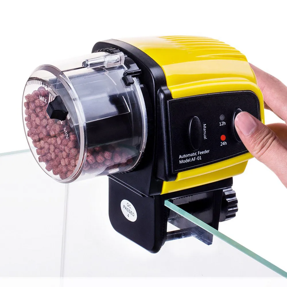 1PC Digital Automatic Electrical Fish Feeder Plastic Fish Tank Timer Feeder Home Aquarium Tank Food Feeding Portable Fish Feeder
1PC Digital Automatic Electrical Fish Feeder Plastic Fish Tank Timer Feeder Home Aquarium Tank Food Feeding Portable Fish Feeder