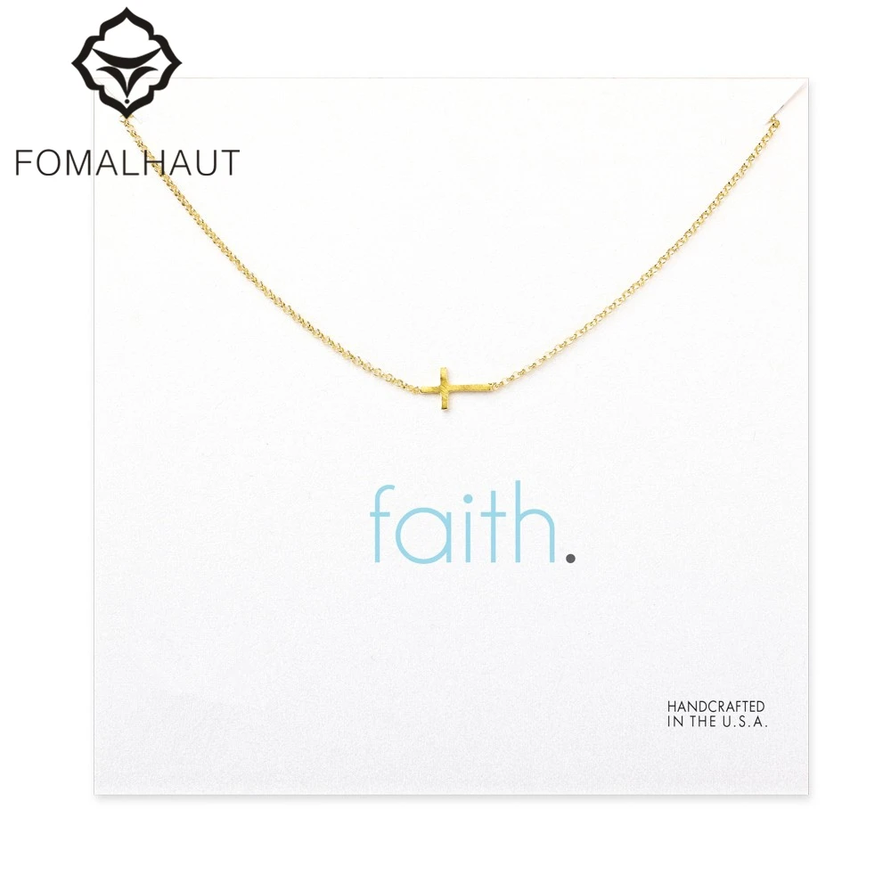 Hot Sale small sideways cross necklace gold plated Pendant necklace Fashion Statement Necklace Women Jewelry
Hot Sale small sideways cross necklace gold plated Pendant necklace Fashion Statement Necklace Women Jewelry