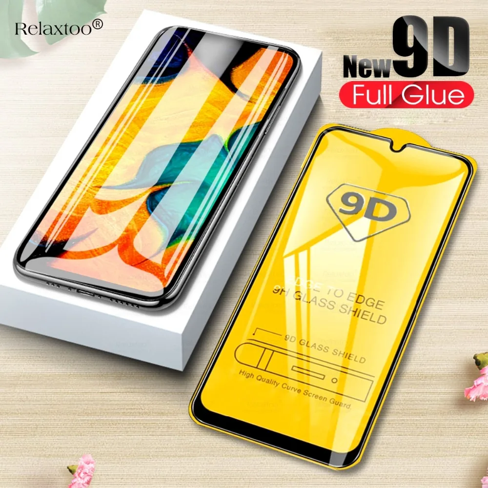 

9d tempered glass screen protector for samsung galaxy a20e a10 a20 a30 a40 a40s a50 a60 a70 a80 a90 m40 m30 m20 m10 2019 glas